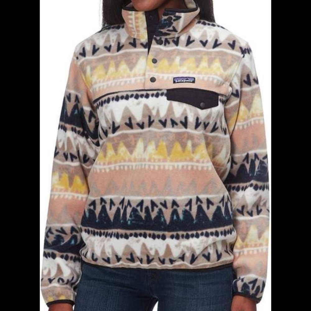 Patagonia Synchilla Snap-T Bandicoot Marrow Grey
Fleece Pullover Sweater Medium